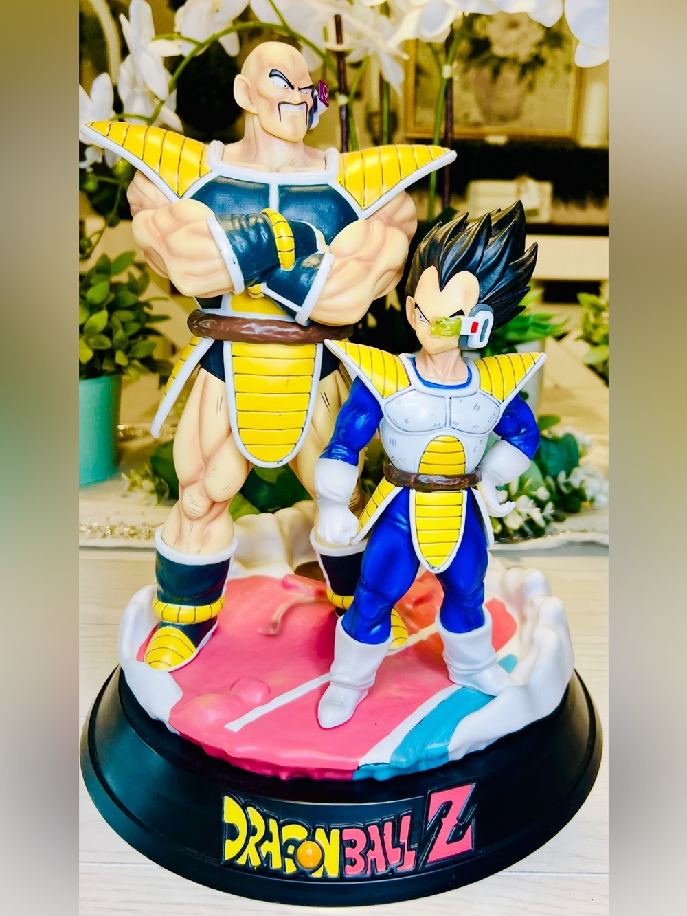 Dragon Ball Z Nappa/Vegeta Figure Statue Set + 15 DBZ Funko Pops/ 11 VHS & More…